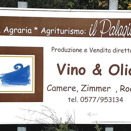 Il Palagione Séjour à la ferme San Gimignano